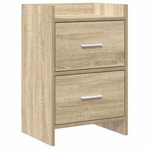 Imagine vidaXL Mese de noptieră Stejar Sonoma 40 x 30 x 60 cm Lemn prelucrat