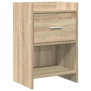 Imagine vidaXL Mese de noptieră Stejar Sonoma 40 x 30 x 60 cm Lemn prelucrat