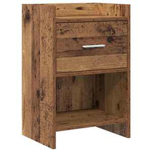 Imagine vidaXL Mese de noptieră Lemn vechi 40 x 30 x 60 cm Lemn prelucrat