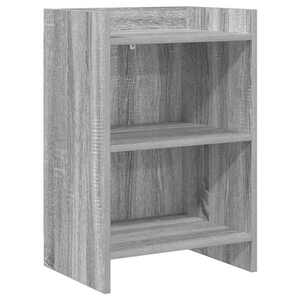 Imagine vidaXL Mese de noptieră Sonoma gri 40 x 30 x 60 cm Lemn prelucrat