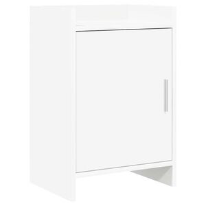 Imagine vidaXL Mese de noptieră Alb 40 x 30 x 60 cm Lemn prelucrat