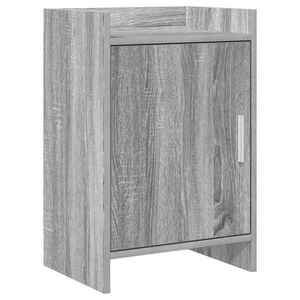 Imagine vidaXL Mese de noptieră Sonoma gri 40 x 30 x 60 cm Lemn prelucrat