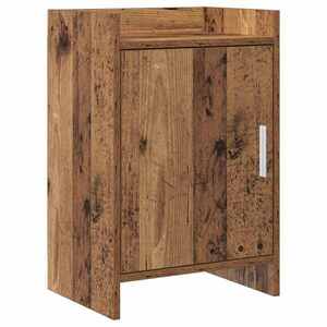 Imagine vidaXL Mese de noptieră Lemn vechi 40 x 30 x 60 cm Lemn prelucrat