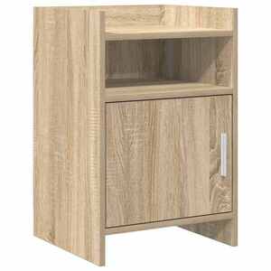 Imagine vidaXL Mese de noptieră Stejar Sonoma 40 x 36 x 60 cm Lemn prelucrat