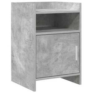 Imagine vidaXL Mese de noptieră Gri Beton 40 x 36 x 60 cm Lemn prelucrat
