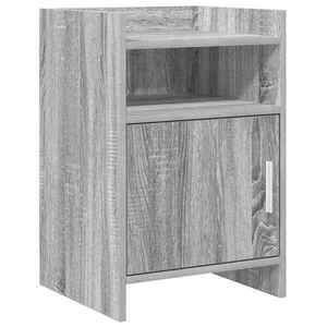 Imagine vidaXL Mese de noptieră Sonoma gri 40 x 36 x 60 cm Lemn prelucrat