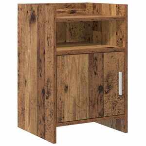 Imagine vidaXL Mese de noptieră Lemn vechi 40 x 36 x 60 cm Lemn prelucrat