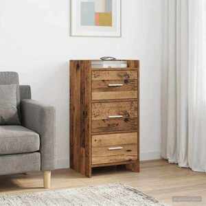 Imagine vidaXL Bufet Lemn vechi 40 x 36 x 80 cm Lemn prelucrat