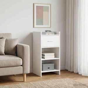 Imagine vidaXL Bufet Alb 40 x 36 x 80 cm Lemn prelucrat