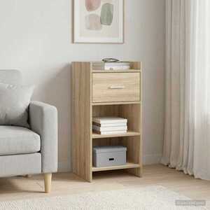 Imagine vidaXL Bufet Stejar Sonoma 40 x 36 x 80 cm Lemn prelucrat