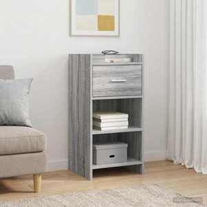 Imagine vidaXL Bufet Sonoma gri 40 x 36 x 80 cm Lemn prelucrat