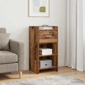 Imagine vidaXL Bufet Lemn vechi 40 x 36 x 80 cm Lemn prelucrat