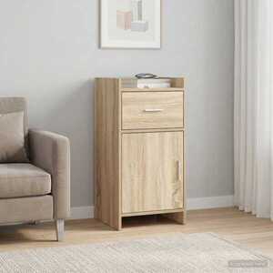 Imagine vidaXL Bufet Stejar Sonoma 40 x 36 x 80 cm Lemn prelucrat