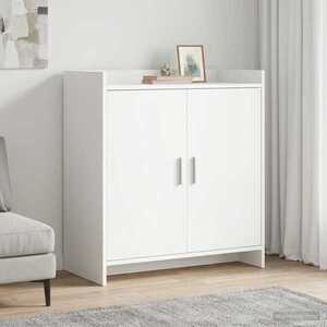 Imagine vidaXL Bufet Alb 72 x 36 x 80 cm Lemn prelucrat