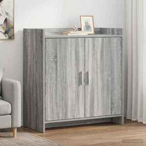 Imagine vidaXL Bufet Sonoma gri 72 x 36 x 80 cm Lemn prelucrat