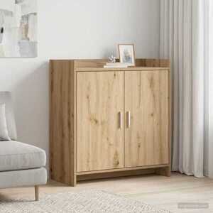Imagine vidaXL Bufet Stejar Artizanal 72 x 36 x 80 cm Lemn prelucrat