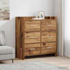 Imagine vidaXL Bufet Lemn vechi 75 x 33 x 80 cm Lemn prelucrat