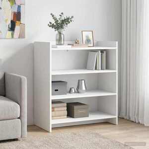 Imagine vidaXL Bufet Alb 75 x 36 x 80 cm Lemn prelucrat