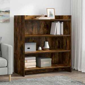 Imagine vidaXL Bufet Stejar fumuriu 75 x 36 x 80 cm Lemn prelucrat