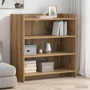 Imagine vidaXL Bufet Stejar Artizanal 75 x 36 x 80 cm Lemn prelucrat