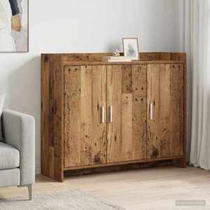 Imagine vidaXL Bufet Lemn vechi 98, 5 x 33 x 80 cm Lemn prelucrat