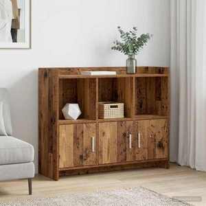 Imagine vidaXL Bufet Lemn vechi 98, 5 x 33 x 80 cm Lemn prelucrat