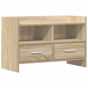 Imagine vidaXL Cabinet TV 71, 5 x 33 x 47 cm Stejar Sonoma Lemn prelucrat