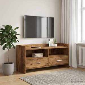 Imagine vidaXL Cabinet TV 100 x 33 x 47 cm Lemn vechi Lemn prelucrat