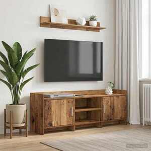 Imagine vidaXL Cabinet TV 130 x 33 x 47 cm Lemn vechi Lemn prelucrat