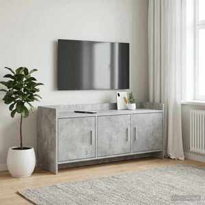 Imagine vidaXL Cabinet TV 102 x 33 x 47 cm Gri Beton Lemn prelucrat