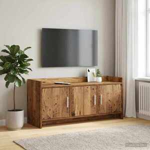 Imagine vidaXL Cabinet TV 102 x 33 x 47 cm Lemn vechi Lemn prelucrat