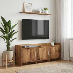 Imagine vidaXL Cabinet TV 130 x 33 x 47 cm Lemn vechi Lemn prelucrat