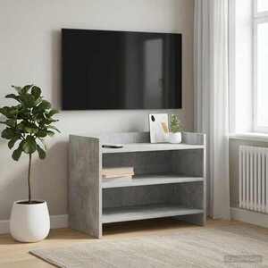 Imagine vidaXL Cabinet TV 60 x 33 x 47 cm Gri Beton Lemn prelucrat