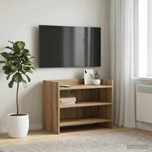 Imagine vidaXL Cabinet TV 60 x 33 x 47 cm Stejar Artizanal Lemn prelucrat