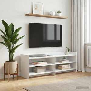 Imagine vidaXL Cabinet TV 135 x 33 x 47 cm Alb Lemn prelucrat