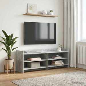 Imagine vidaXL Cabinet TV 135 x 33 x 47 cm Gri Beton Lemn prelucrat