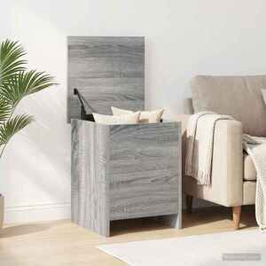 Imagine vidaXL Sertar de depozitare Sonoma gri 40 x 40 x 50 cm Lemn prelucrat