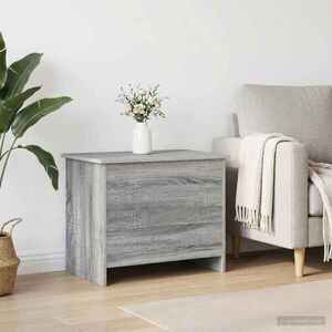 Imagine vidaXL Sertar de depozitare Sonoma gri 60 x 40 x 50 cm Lemn prelucrat