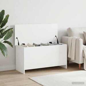 Imagine vidaXL Sertar de depozitare Alb 100 x 40 x 50 cm Lemn prelucrat