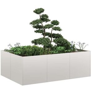 Imagine vidaXL Jardinieră 120x80x40 cm oțel inoxidabil