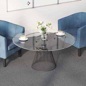 Imagine vidaXL Placă de carpetă Maro 50 x 50 cm 4 buc. PP și bitum
