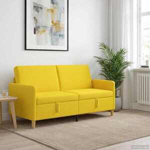 Imagine vidaXL Sofa cu Spațiu de Depozitare Galben Deschis 172 x 78 x 87 cm