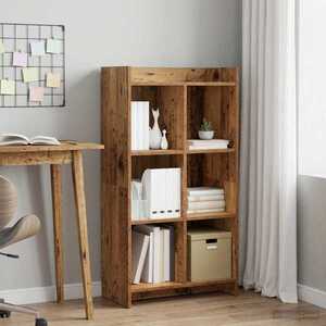 Imagine vidaXL Bibliotecă Lemn vechi 59 x 30 x 111 cm Lemn prelucrat