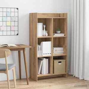 Imagine vidaXL Bibliotecă 6 niveluri 59 x 30 x 111 cm Lemn prelucrat