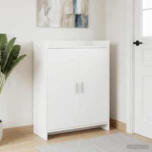 Imagine vidaXL Dulap pentru pantofi Alb 73, 5 x 36 x 92 cm Lemn prelucrat