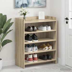 Imagine vidaXL Dulap pentru pantofi Stejar Sonoma 73, 5 x 36 x 92 cm