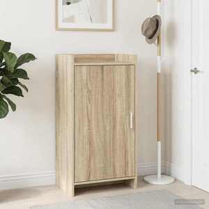 Imagine vidaXL Dulap pentru pantofi cu ușă Stejar Sonoma 48 x 36 x 92 cm