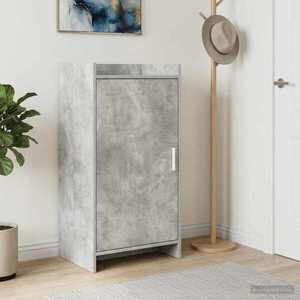 Imagine vidaXL Dulap pentru pantofi Gri Beton 48 x 36 x 92 cm Lemn prelucrat