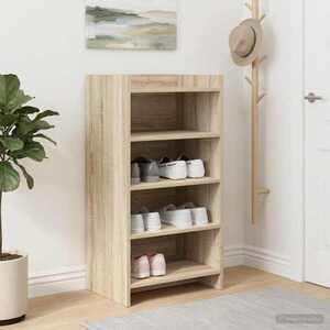 Imagine vidaXL Dulap pentru pantofi Stejar Sonoma 48 x 36 x 92 cm