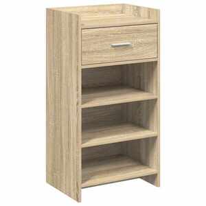 Imagine vidaXL Dulap pentru pantofi cu sertar Stejar Sonoma 48 x 36 x 92 cm